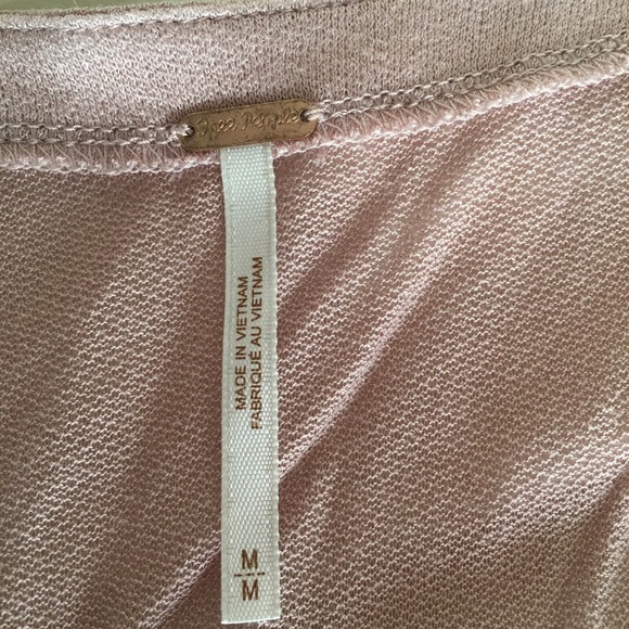 Free People hi/low drape blouse - Picture 2 of 5